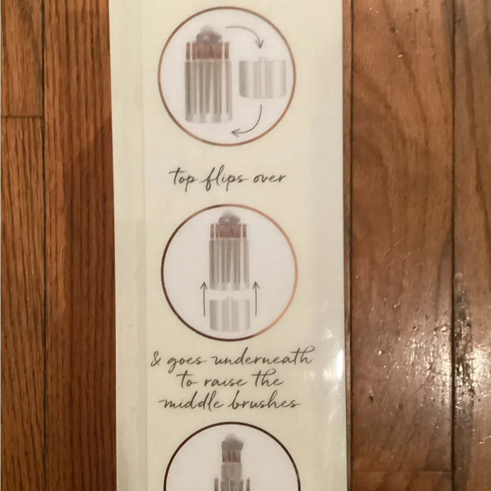 New 10 Piece Make Up Brush Set